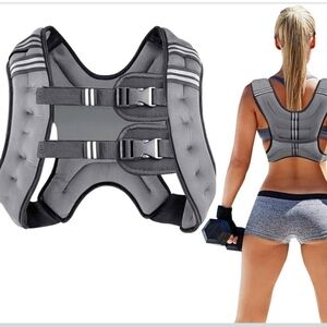 Prodigen Weighted Vest for Women and Men  12 Lbs with Reflective Stripe